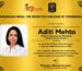 TecPoint Global Solutions celebrates Co-founder and Head of Operations, Mrs. Aditi Mehta, for being recognized among the 50 Most Influential Figures in Nigeria's Digital Economy for 2025 at the West Africa Convergence Conference (WACC) 2026, honoring her contributions to digital transformation and innovation.